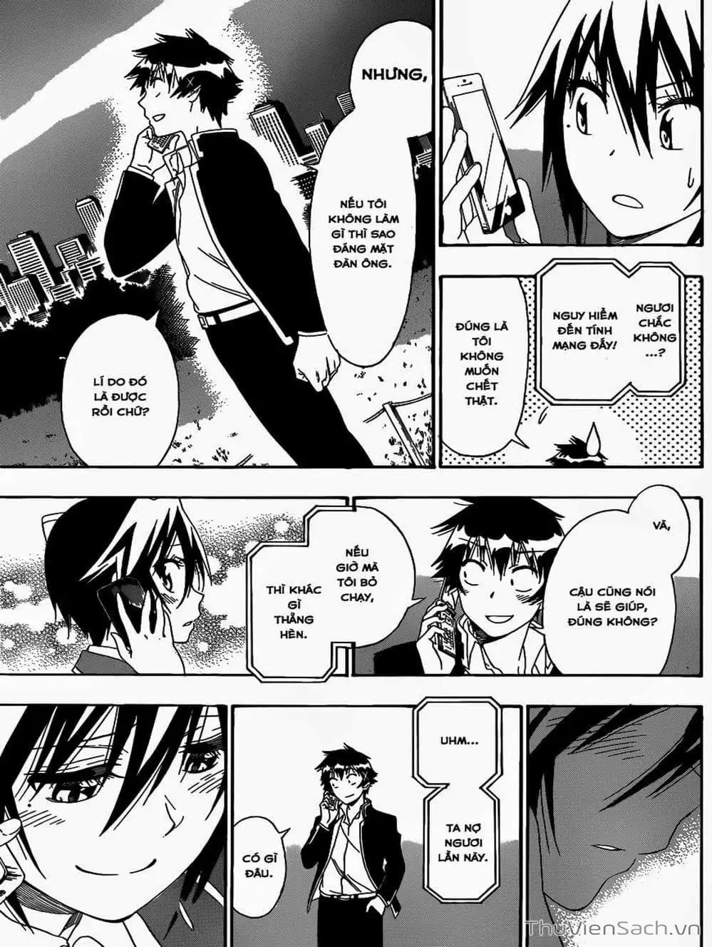 Truyện Tranh Tình Yêu Giả Tạo - Nisekoi trang 8