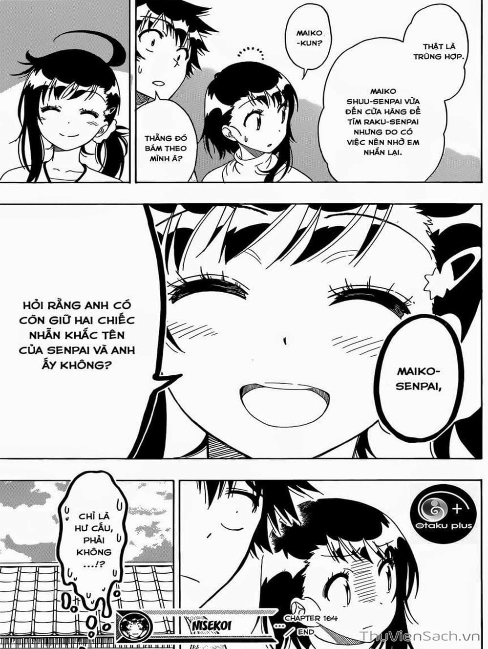 Truyện Tranh Tình Yêu Giả Tạo - Nisekoi trang 8