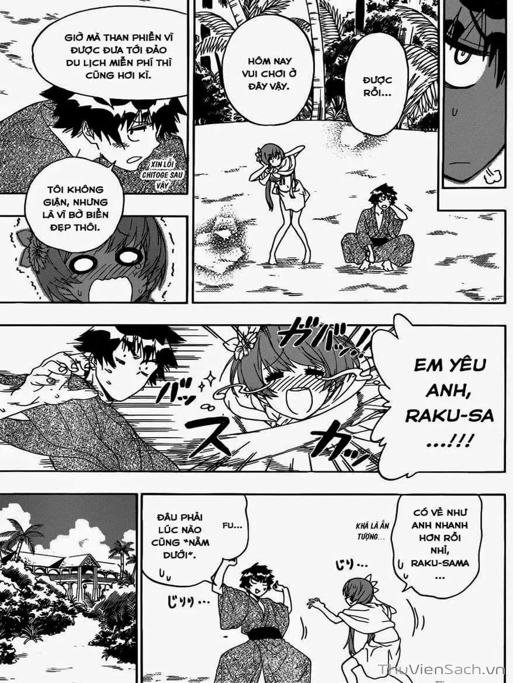 Truyện Tranh Tình Yêu Giả Tạo - Nisekoi trang 8