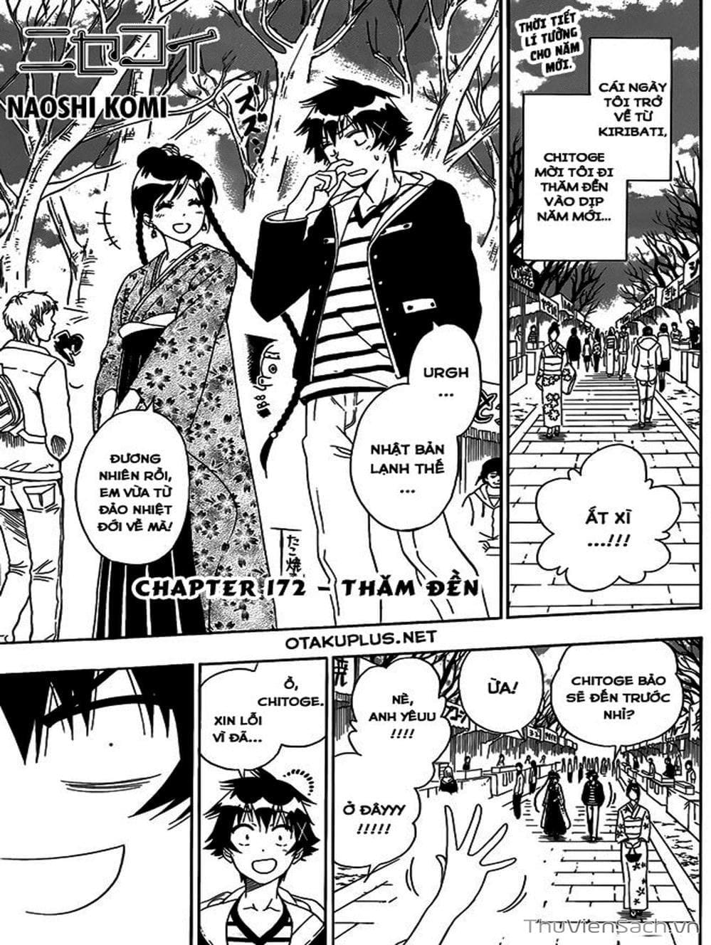 Truyện Tranh Tình Yêu Giả Tạo - Nisekoi trang 8