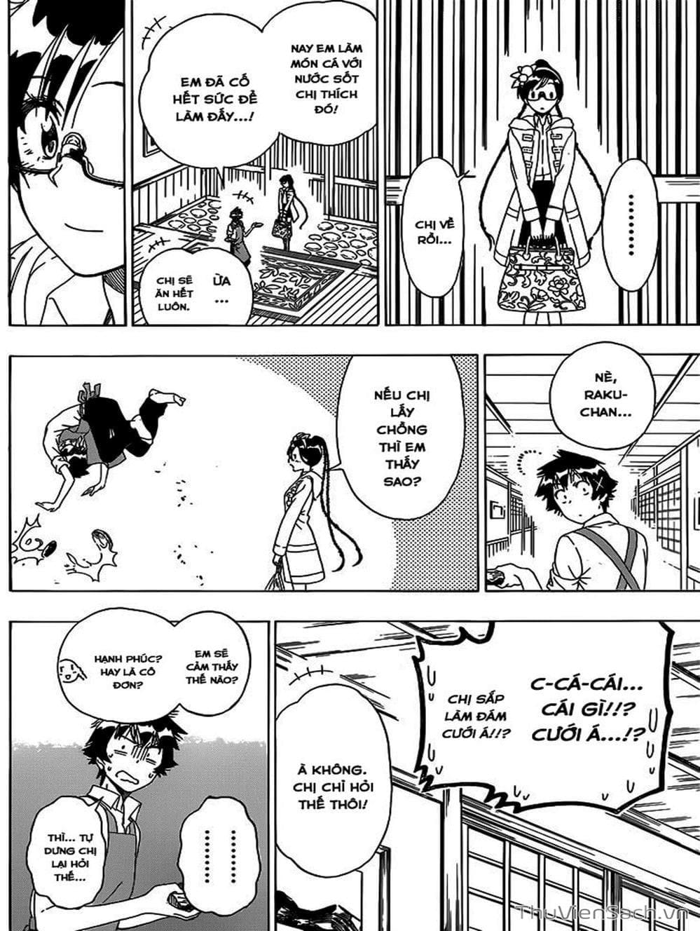 Truyện Tranh Tình Yêu Giả Tạo - Nisekoi trang 8