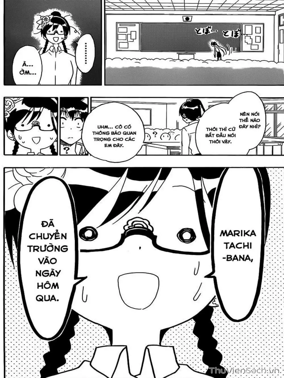 Truyện Tranh Tình Yêu Giả Tạo - Nisekoi trang 8