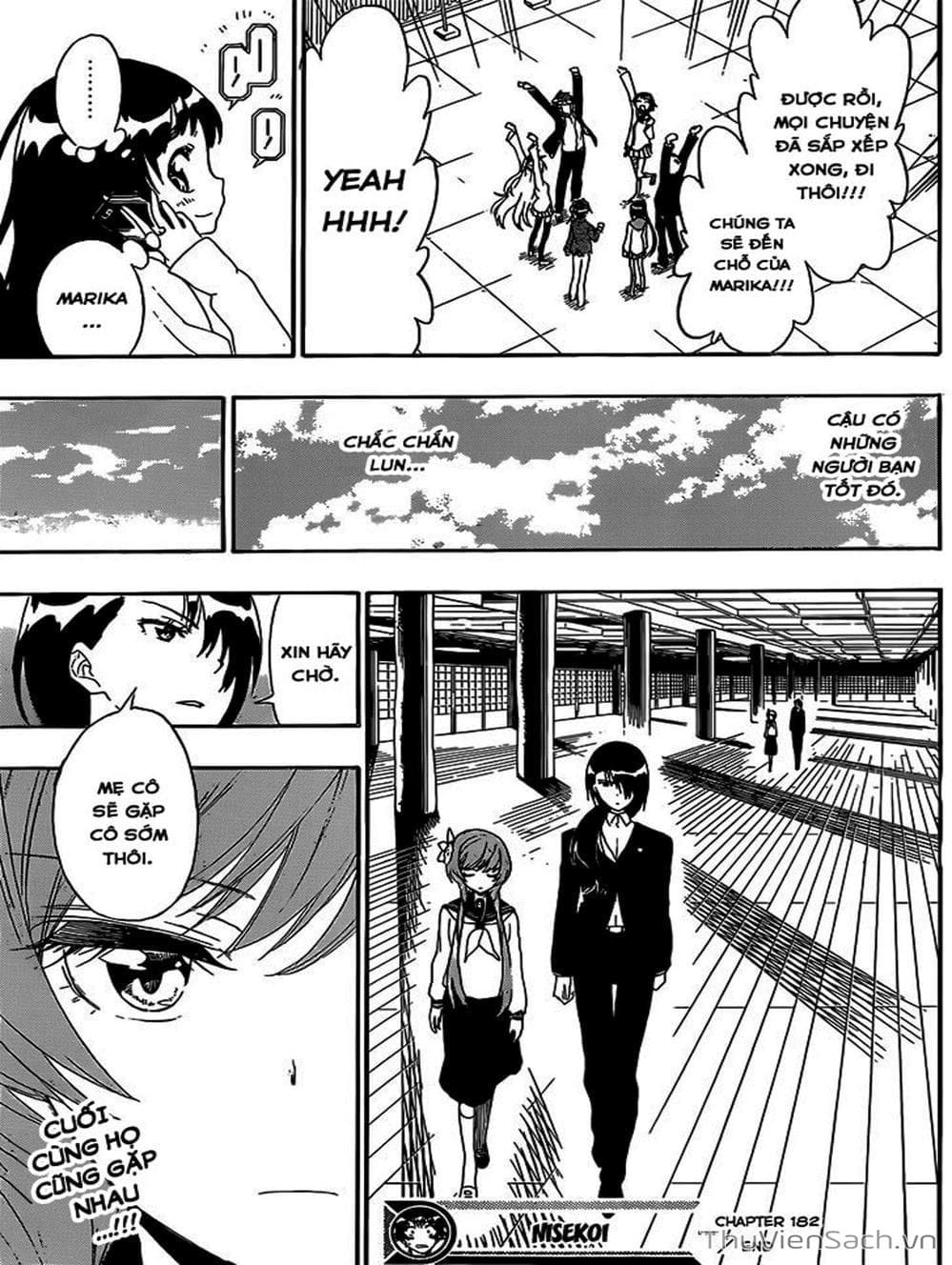 Truyện Tranh Tình Yêu Giả Tạo - Nisekoi trang 8