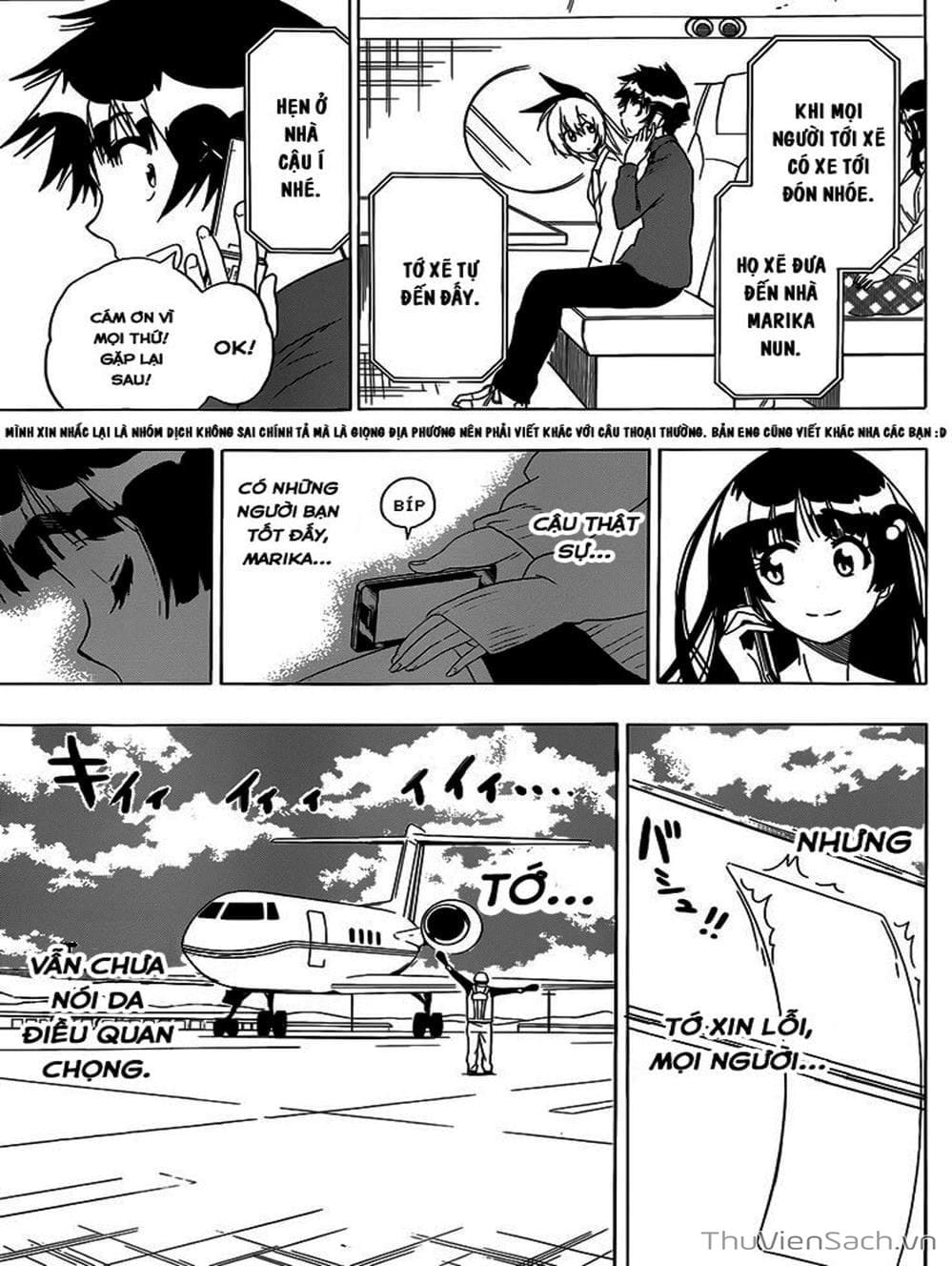 Truyện Tranh Tình Yêu Giả Tạo - Nisekoi trang 8