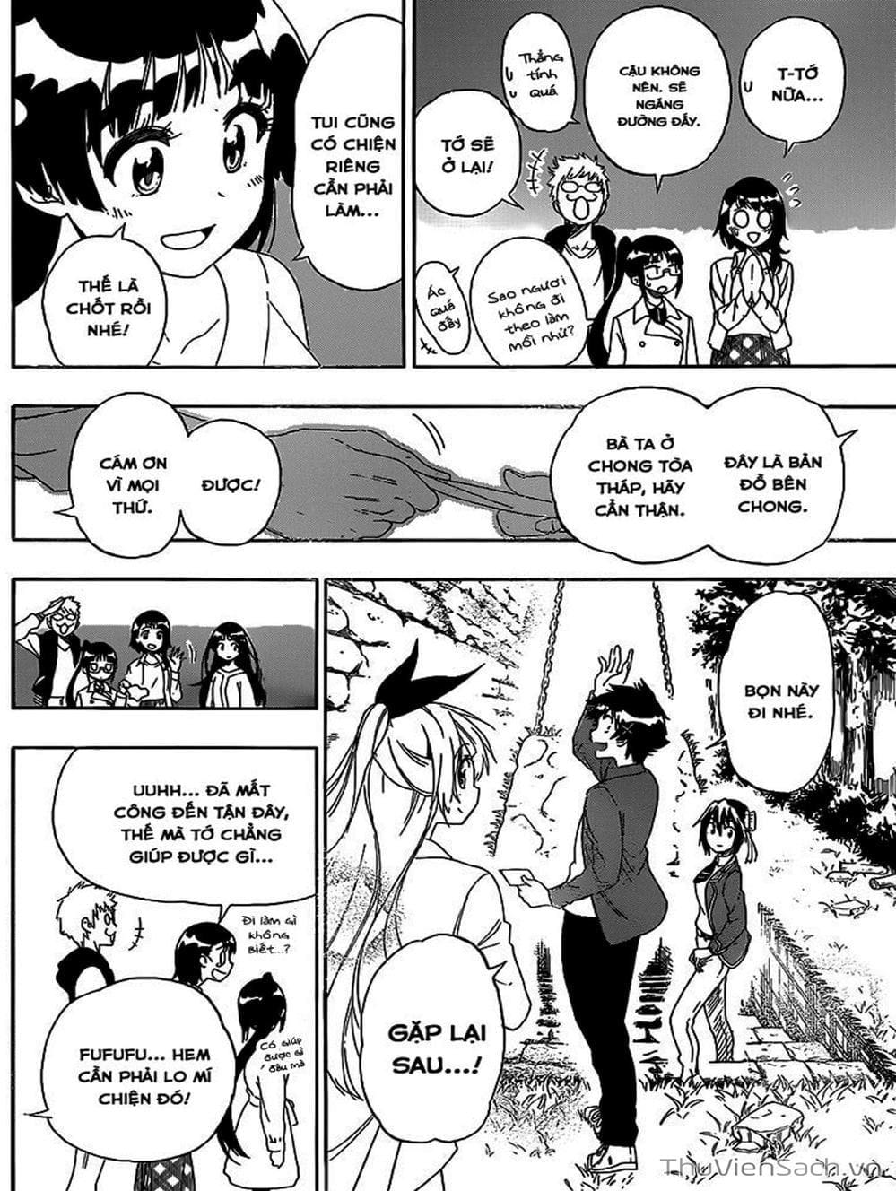 Truyện Tranh Tình Yêu Giả Tạo - Nisekoi trang 8