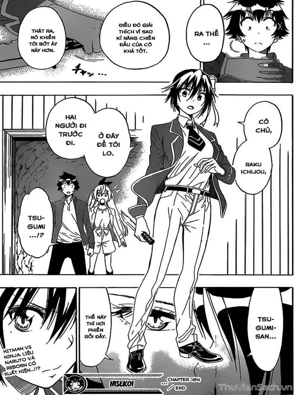 Truyện Tranh Tình Yêu Giả Tạo - Nisekoi trang 8