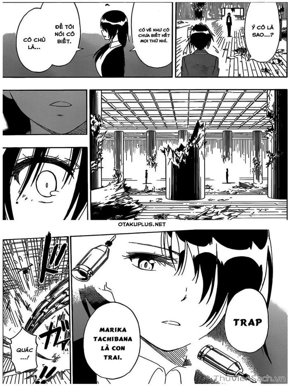 Truyện Tranh Tình Yêu Giả Tạo - Nisekoi trang 8