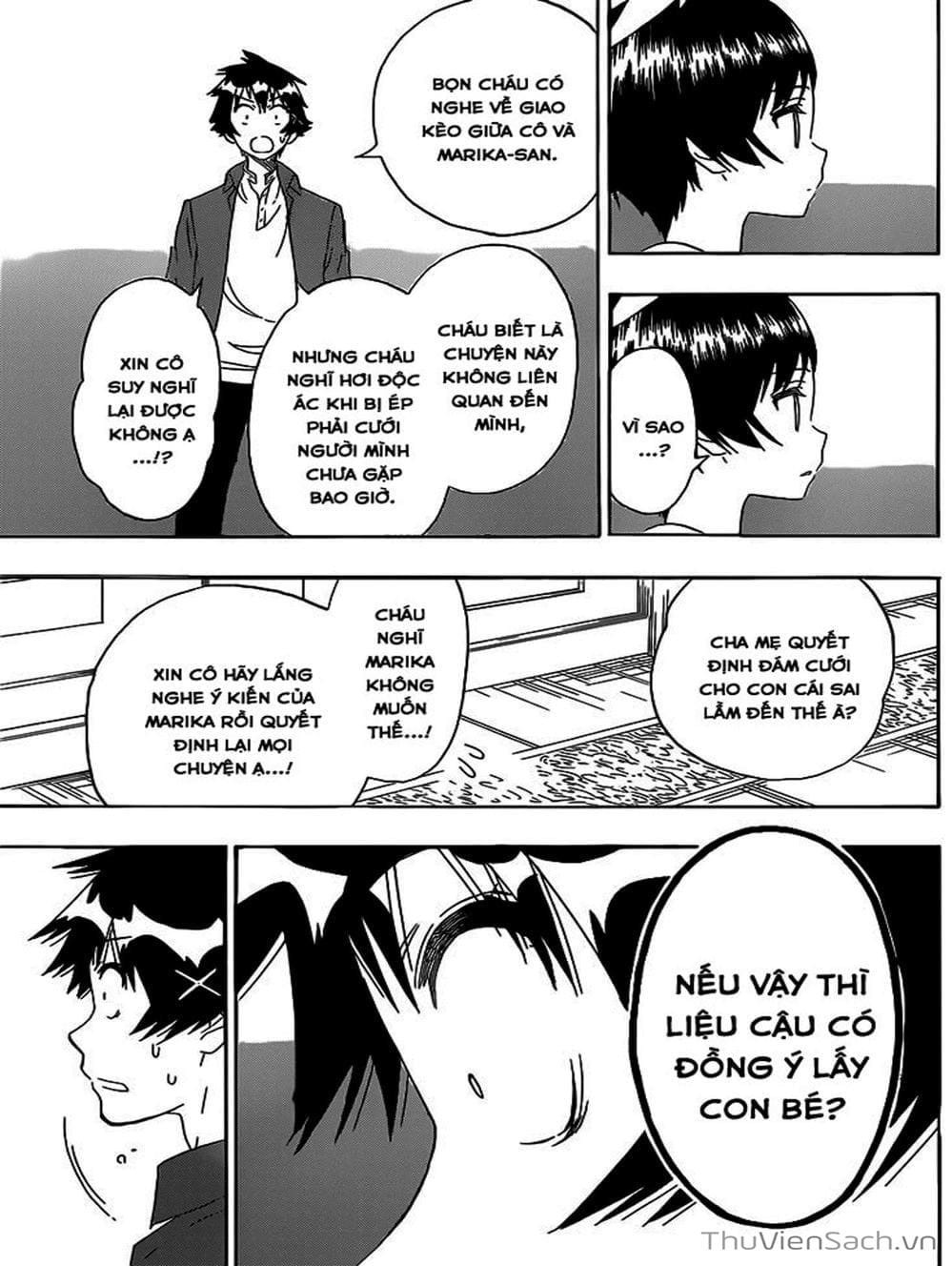 Truyện Tranh Tình Yêu Giả Tạo - Nisekoi trang 8