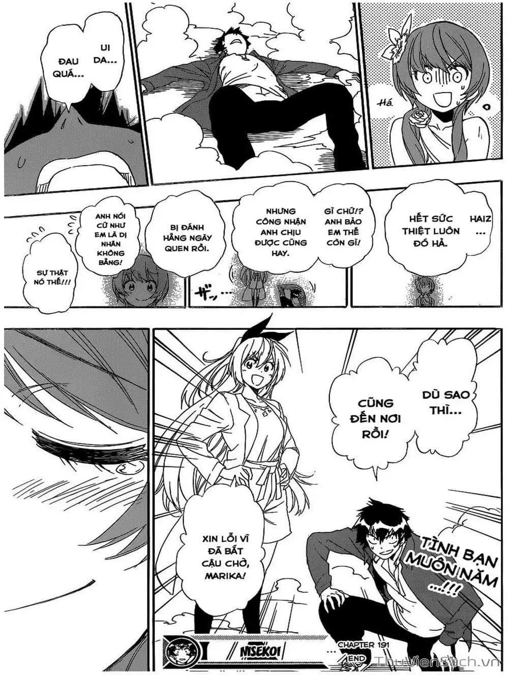 Truyện Tranh Tình Yêu Giả Tạo - Nisekoi trang 8