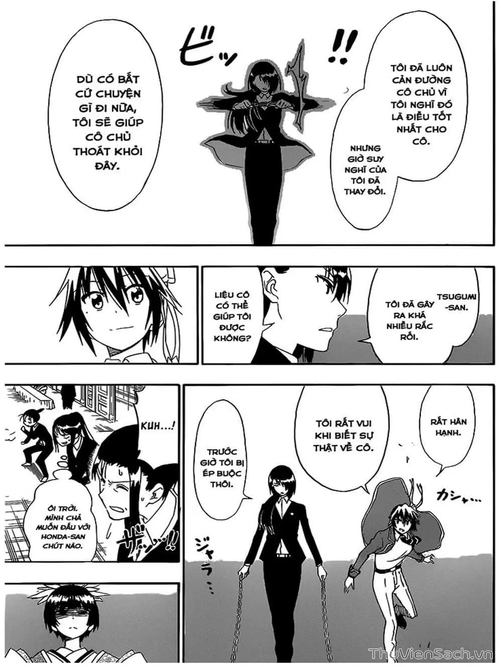 Truyện Tranh Tình Yêu Giả Tạo - Nisekoi trang 8