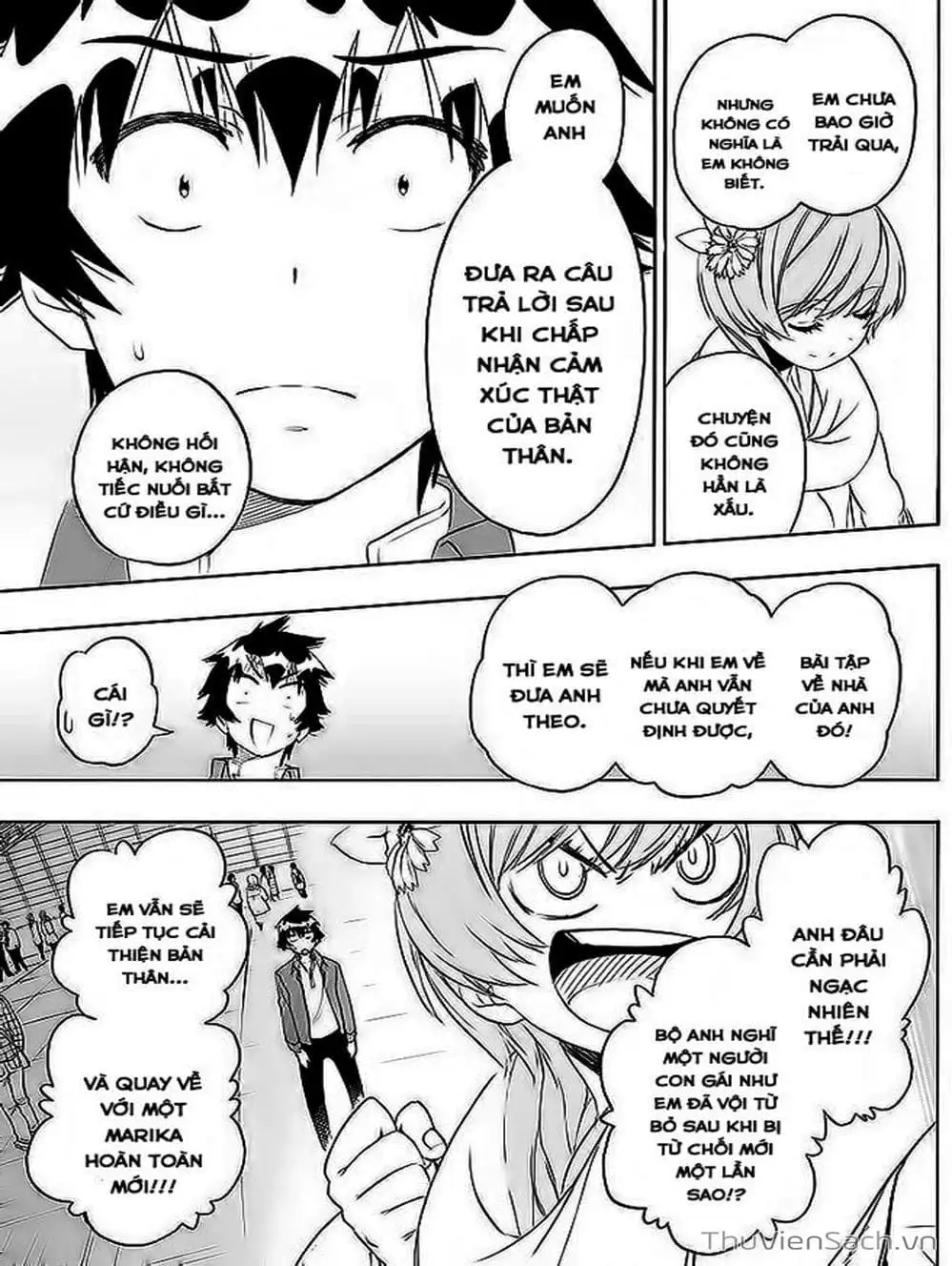 Truyện Tranh Tình Yêu Giả Tạo - Nisekoi trang 8