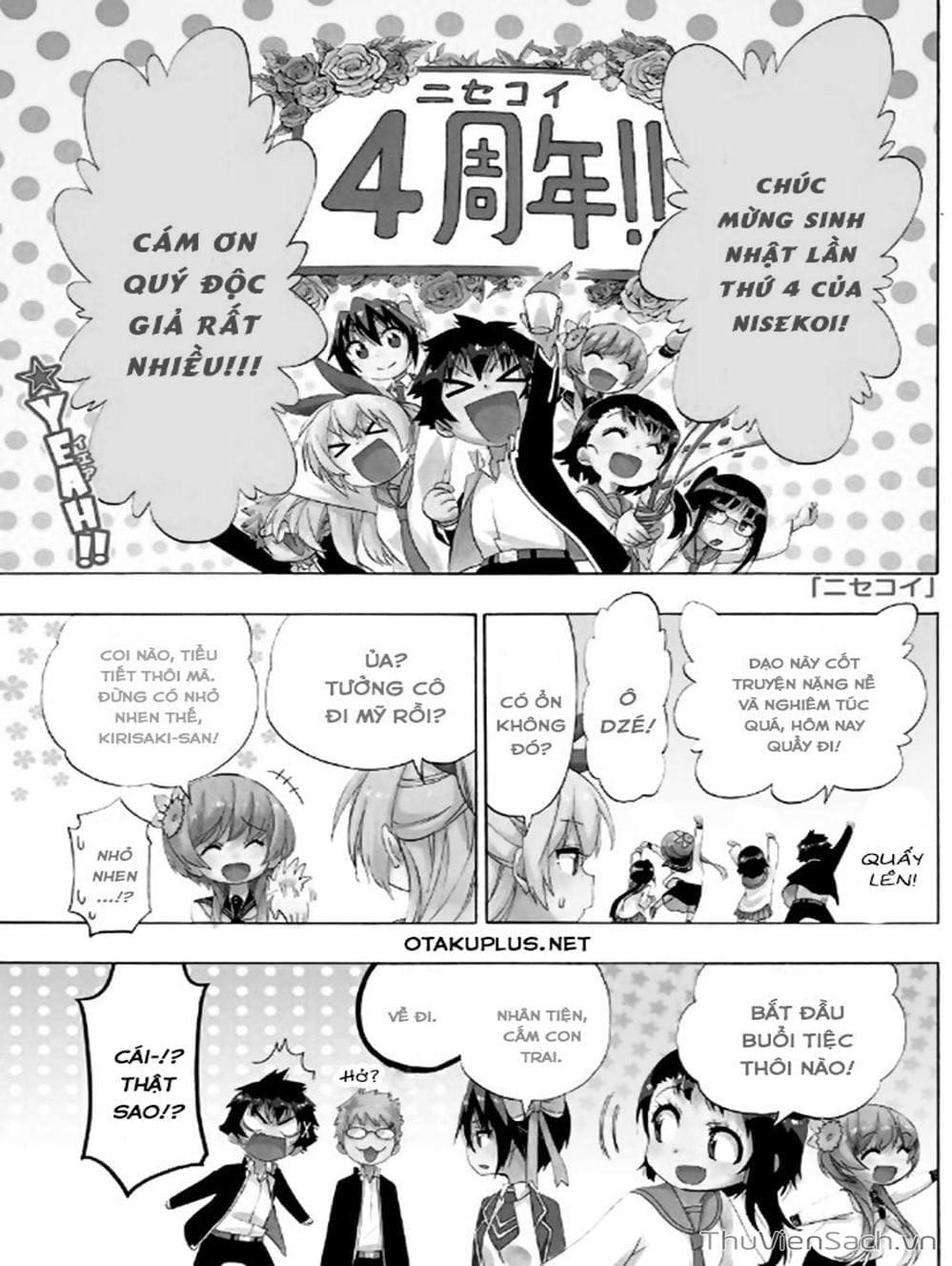 Truyện Tranh Tình Yêu Giả Tạo - Nisekoi trang 8