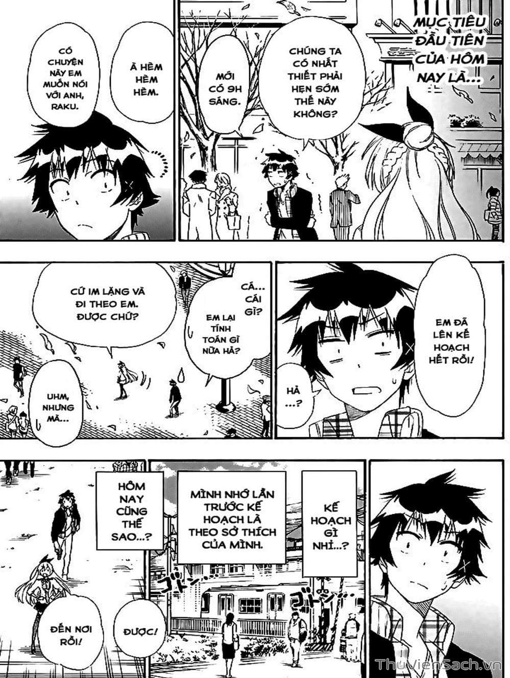Truyện Tranh Tình Yêu Giả Tạo - Nisekoi trang 8