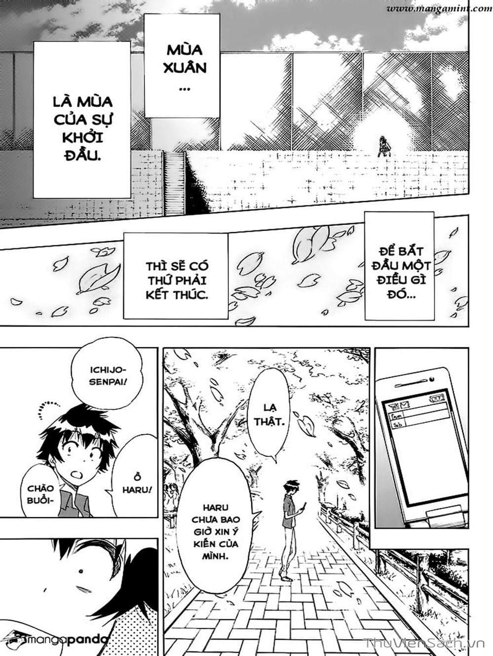 Truyện Tranh Tình Yêu Giả Tạo - Nisekoi trang 8