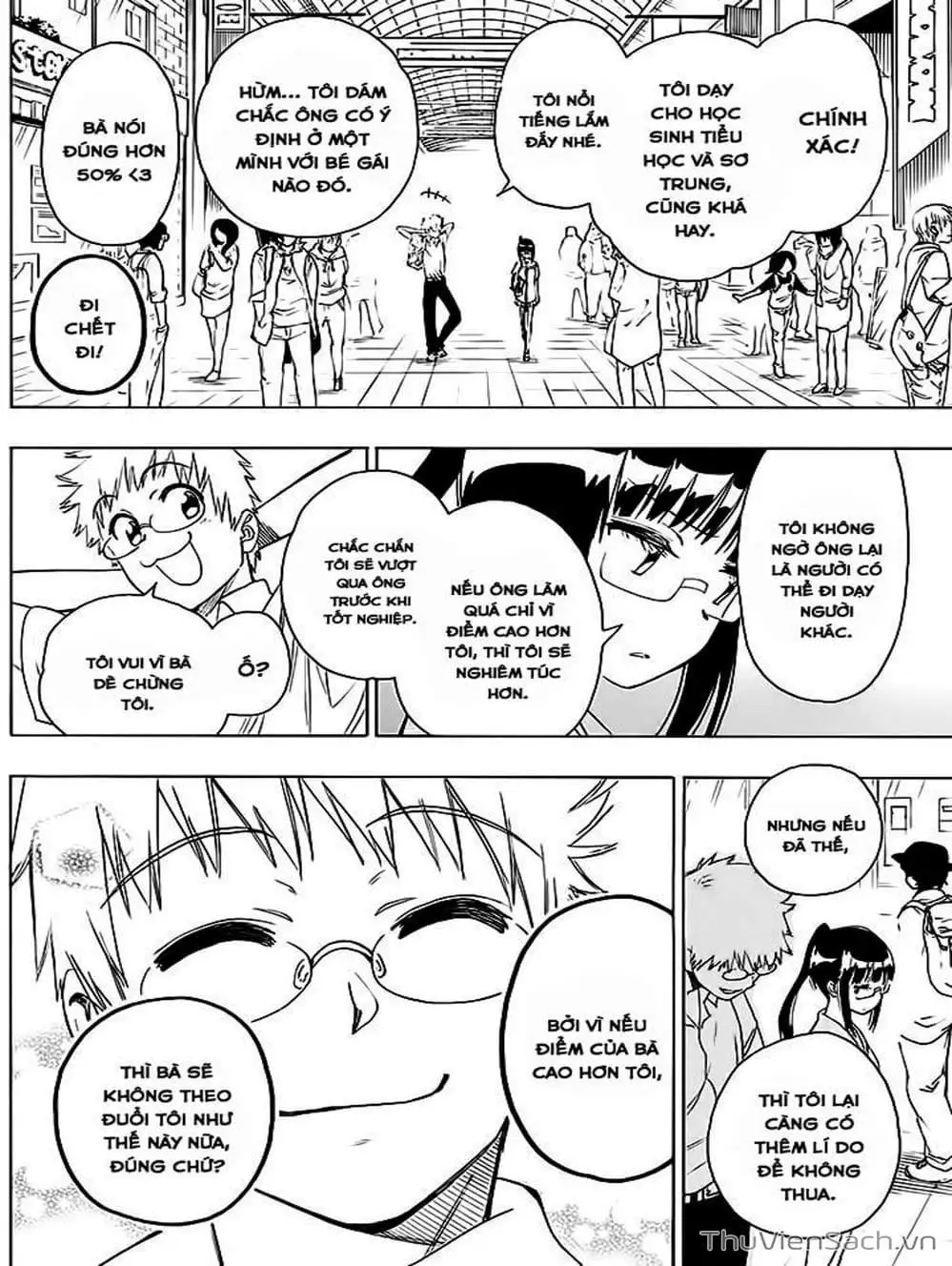 Truyện Tranh Tình Yêu Giả Tạo - Nisekoi trang 8