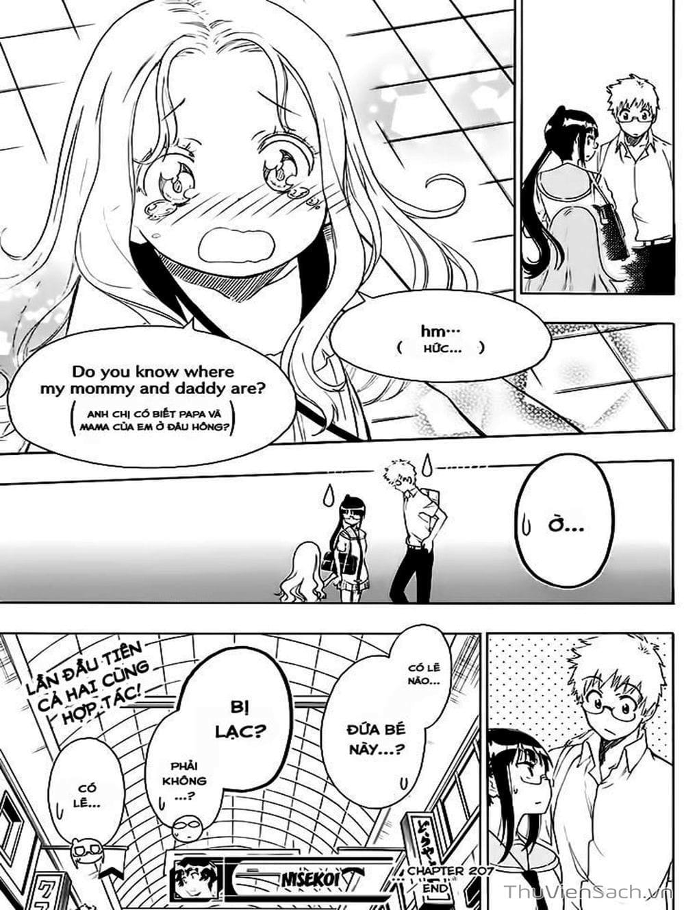 Truyện Tranh Tình Yêu Giả Tạo - Nisekoi trang 8