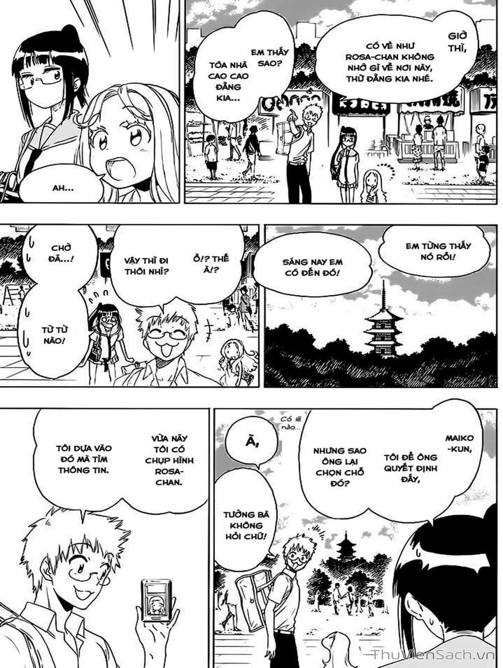 Truyện Tranh Tình Yêu Giả Tạo - Nisekoi trang 8