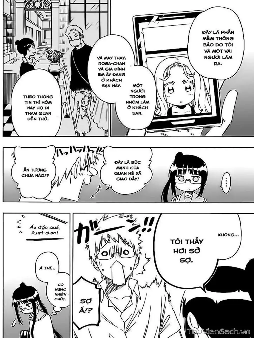 Truyện Tranh Tình Yêu Giả Tạo - Nisekoi trang 8