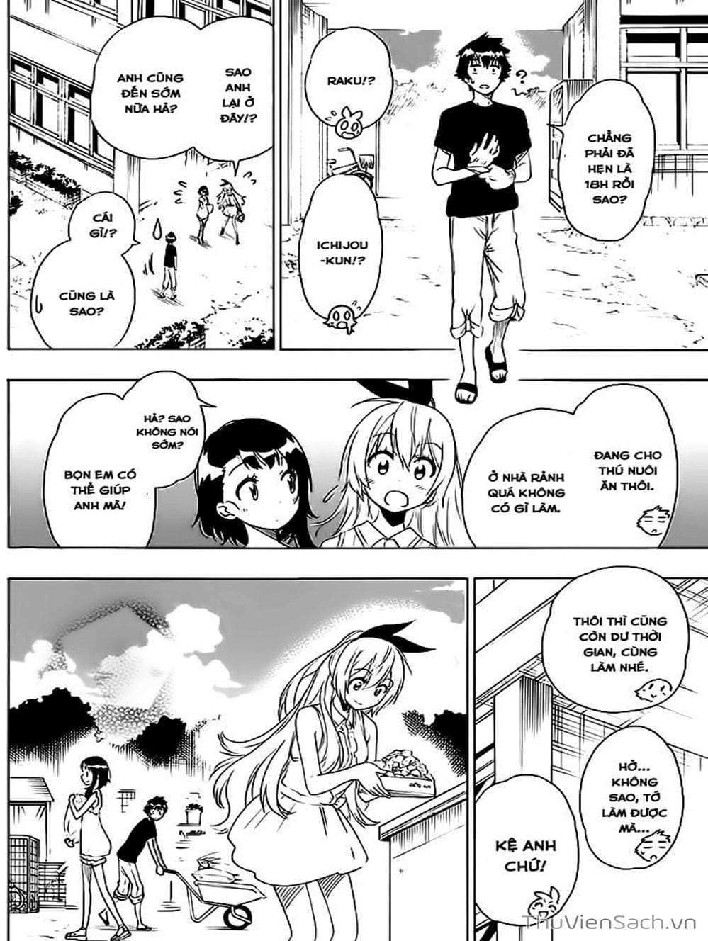 Truyện Tranh Tình Yêu Giả Tạo - Nisekoi trang 8