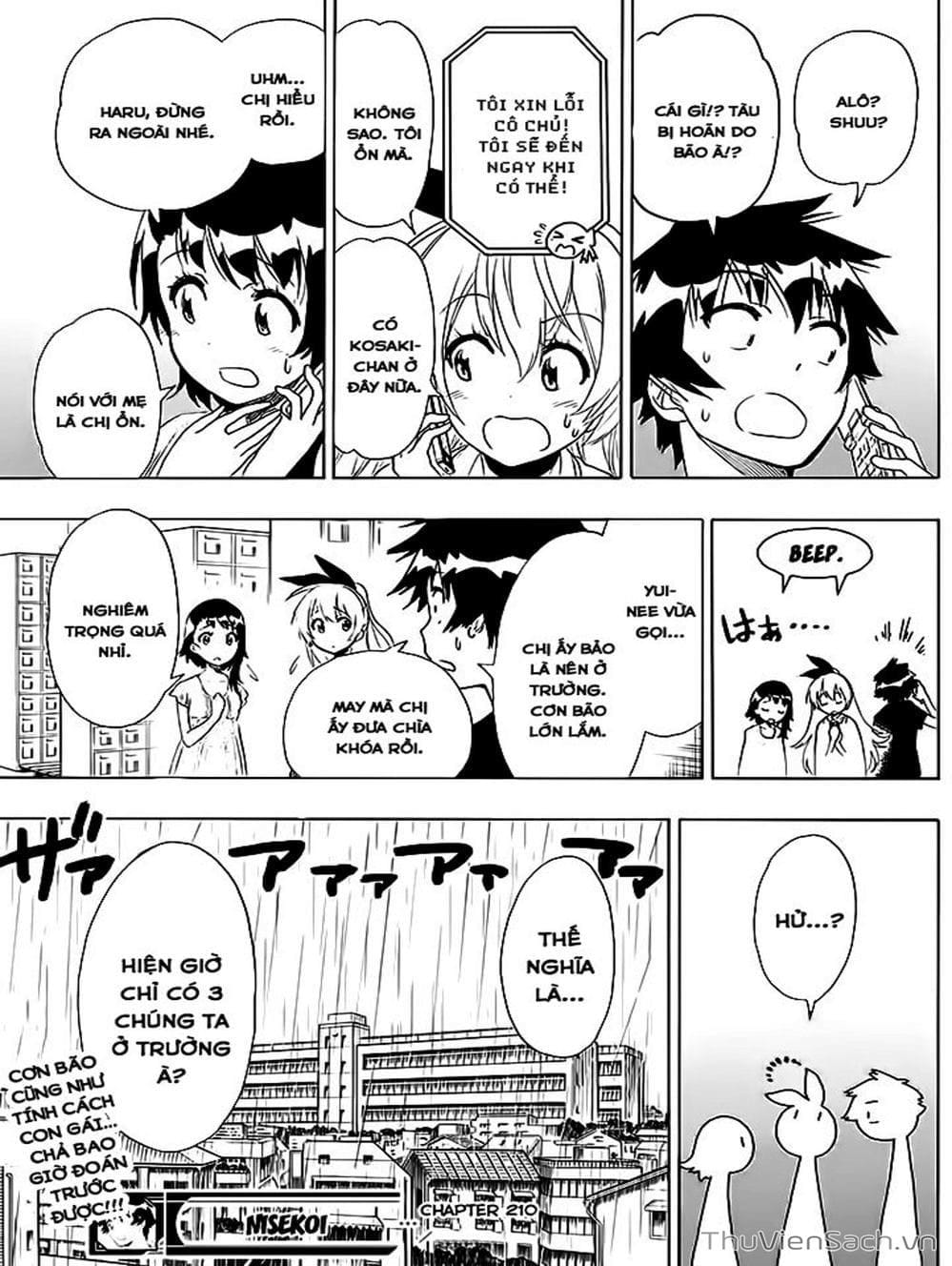 Truyện Tranh Tình Yêu Giả Tạo - Nisekoi trang 8