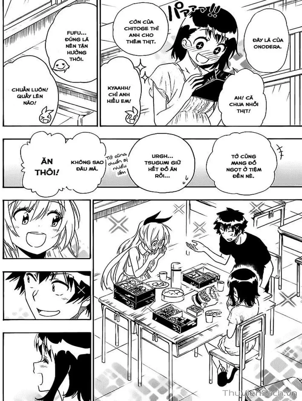 Truyện Tranh Tình Yêu Giả Tạo - Nisekoi trang 8