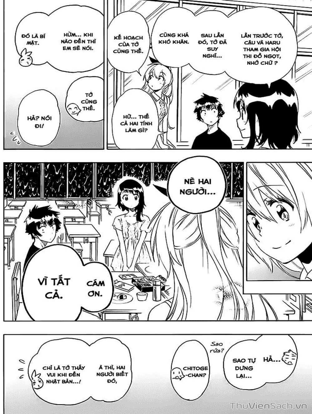 Truyện Tranh Tình Yêu Giả Tạo - Nisekoi trang 8