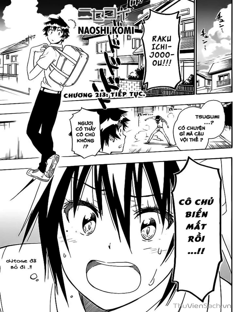 Truyện Tranh Tình Yêu Giả Tạo - Nisekoi trang 8