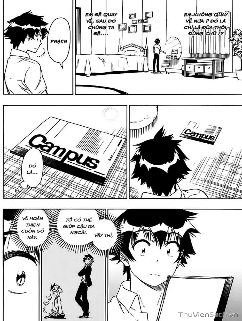 Truyện Tranh Tình Yêu Giả Tạo - Nisekoi trang 8