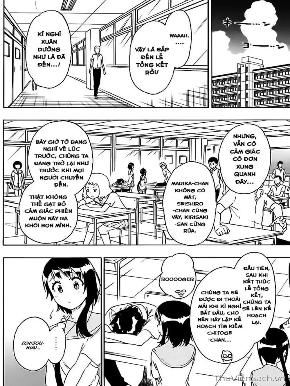 Truyện Tranh Tình Yêu Giả Tạo - Nisekoi trang 8