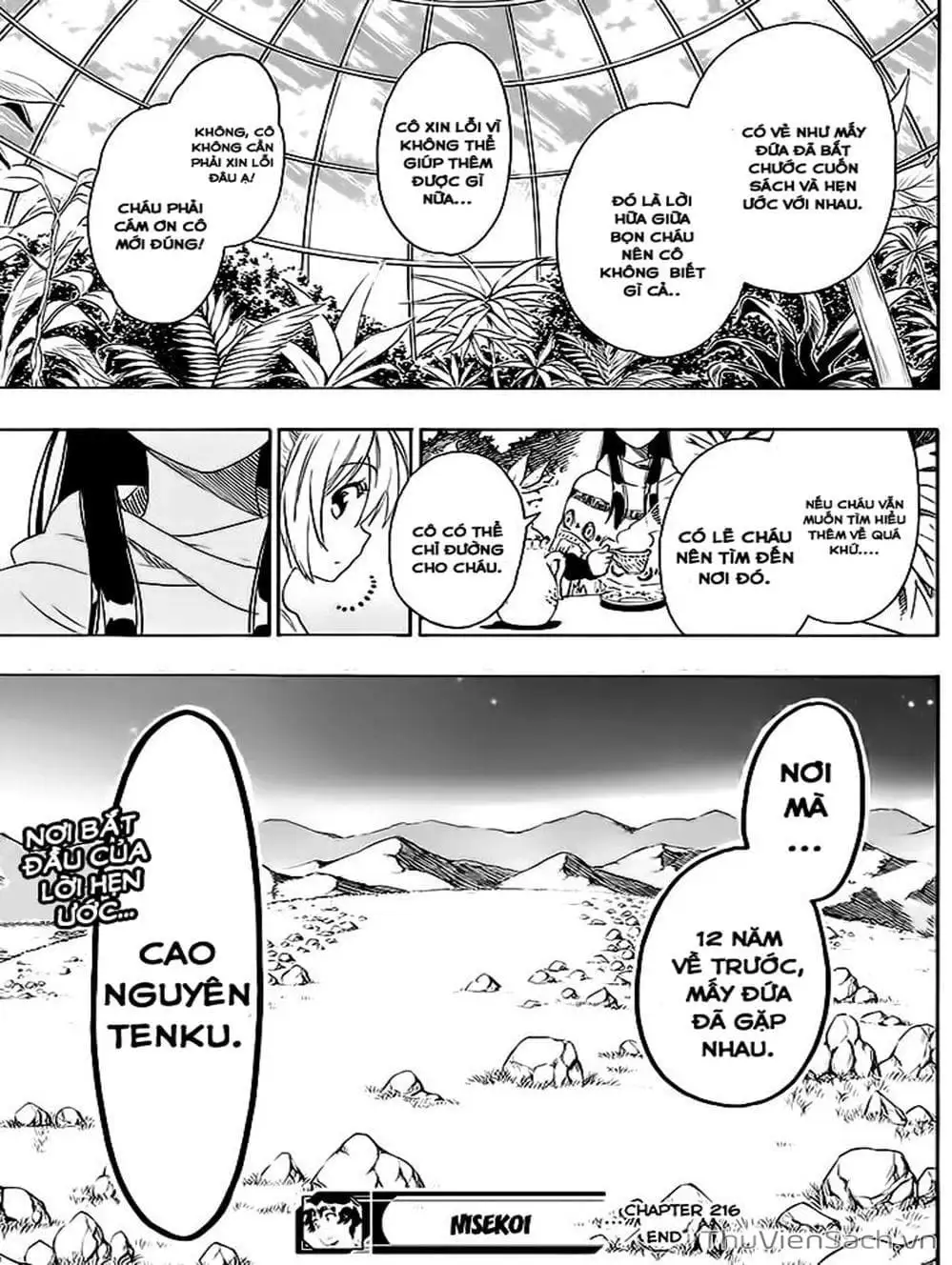 Truyện Tranh Tình Yêu Giả Tạo - Nisekoi trang 8