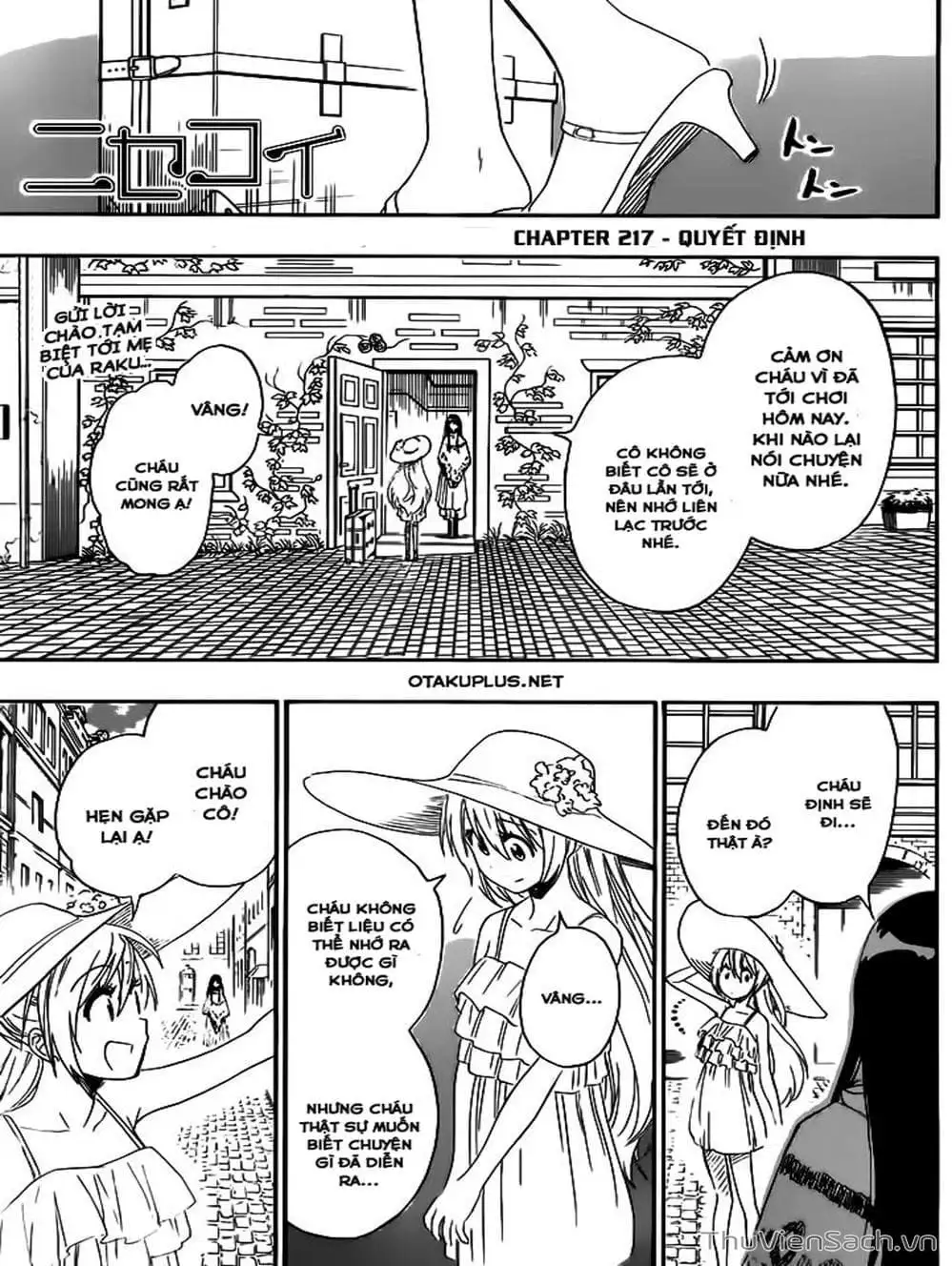 Truyện Tranh Tình Yêu Giả Tạo - Nisekoi trang 8