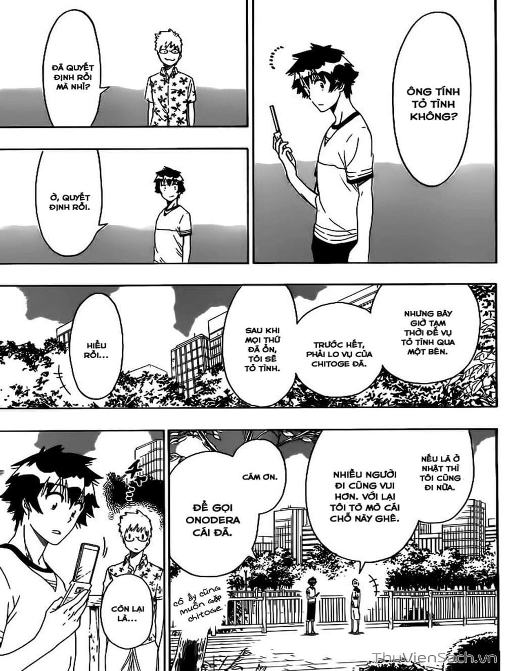 Truyện Tranh Tình Yêu Giả Tạo - Nisekoi trang 8