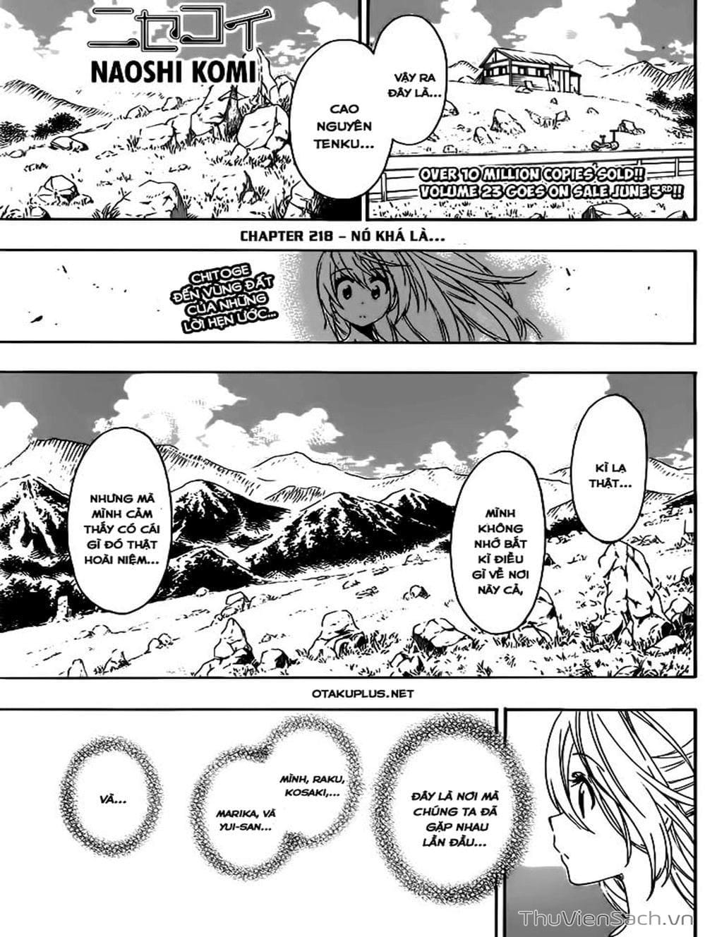 Truyện Tranh Tình Yêu Giả Tạo - Nisekoi trang 8