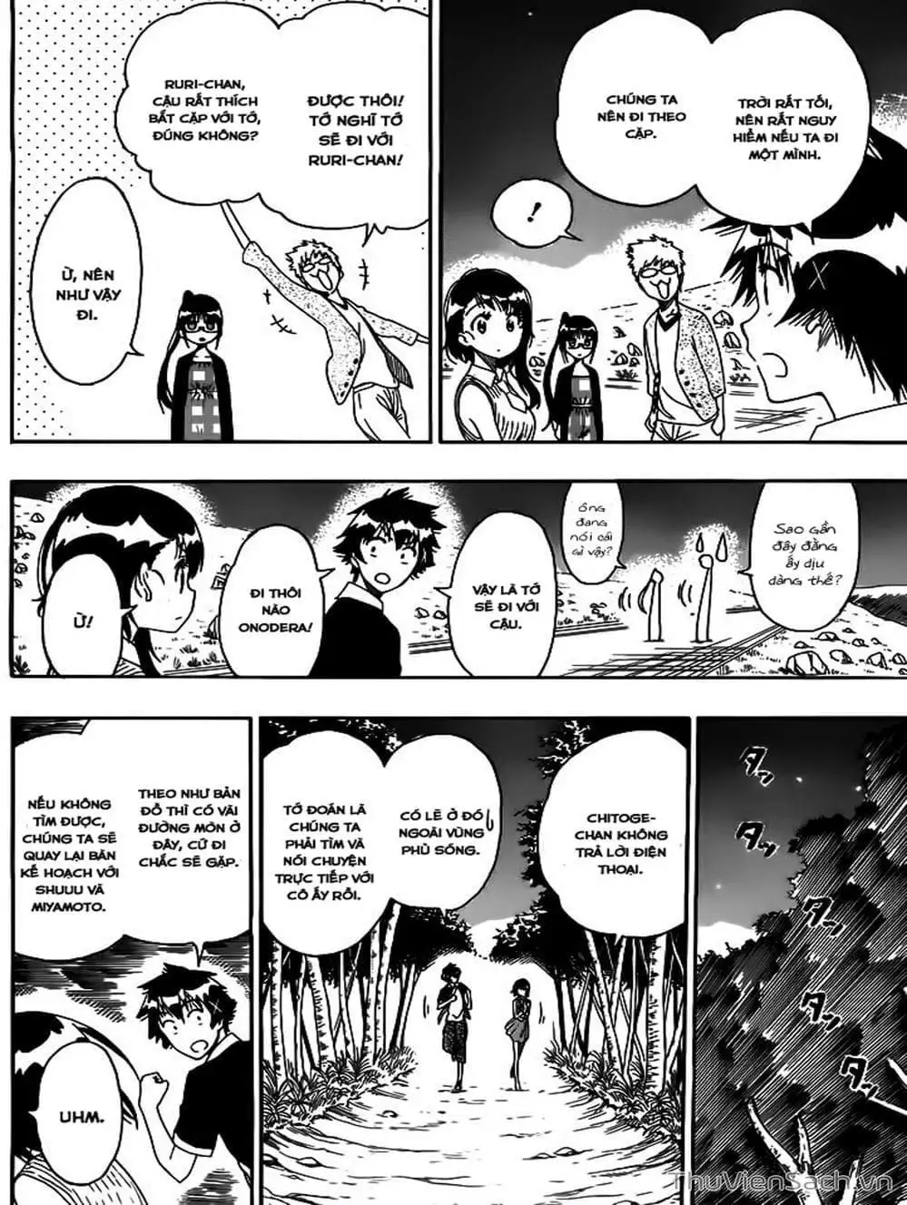 Truyện Tranh Tình Yêu Giả Tạo - Nisekoi trang 8