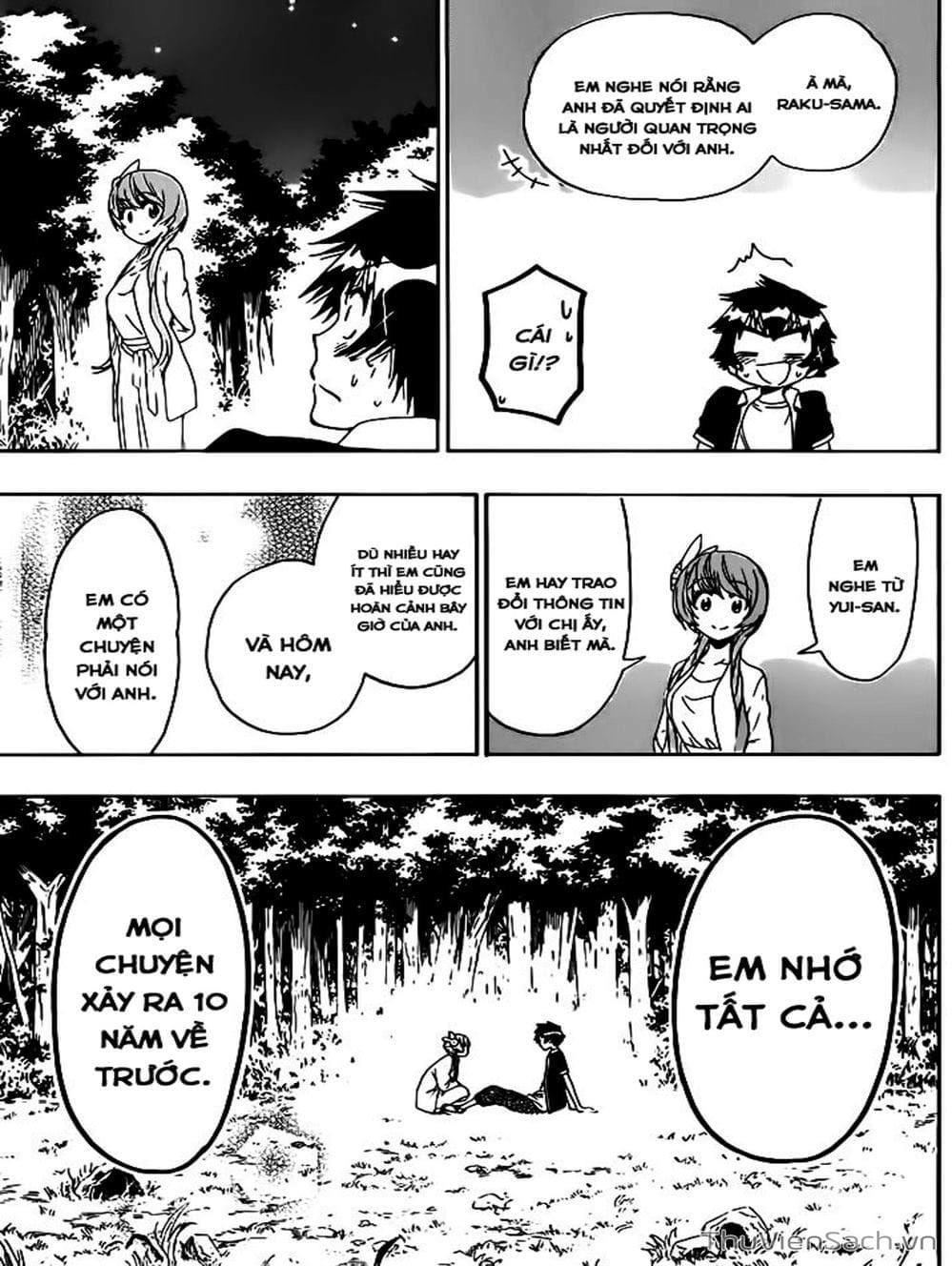 Truyện Tranh Tình Yêu Giả Tạo - Nisekoi trang 8