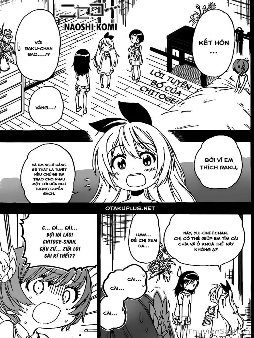 Truyện Tranh Tình Yêu Giả Tạo - Nisekoi trang 8