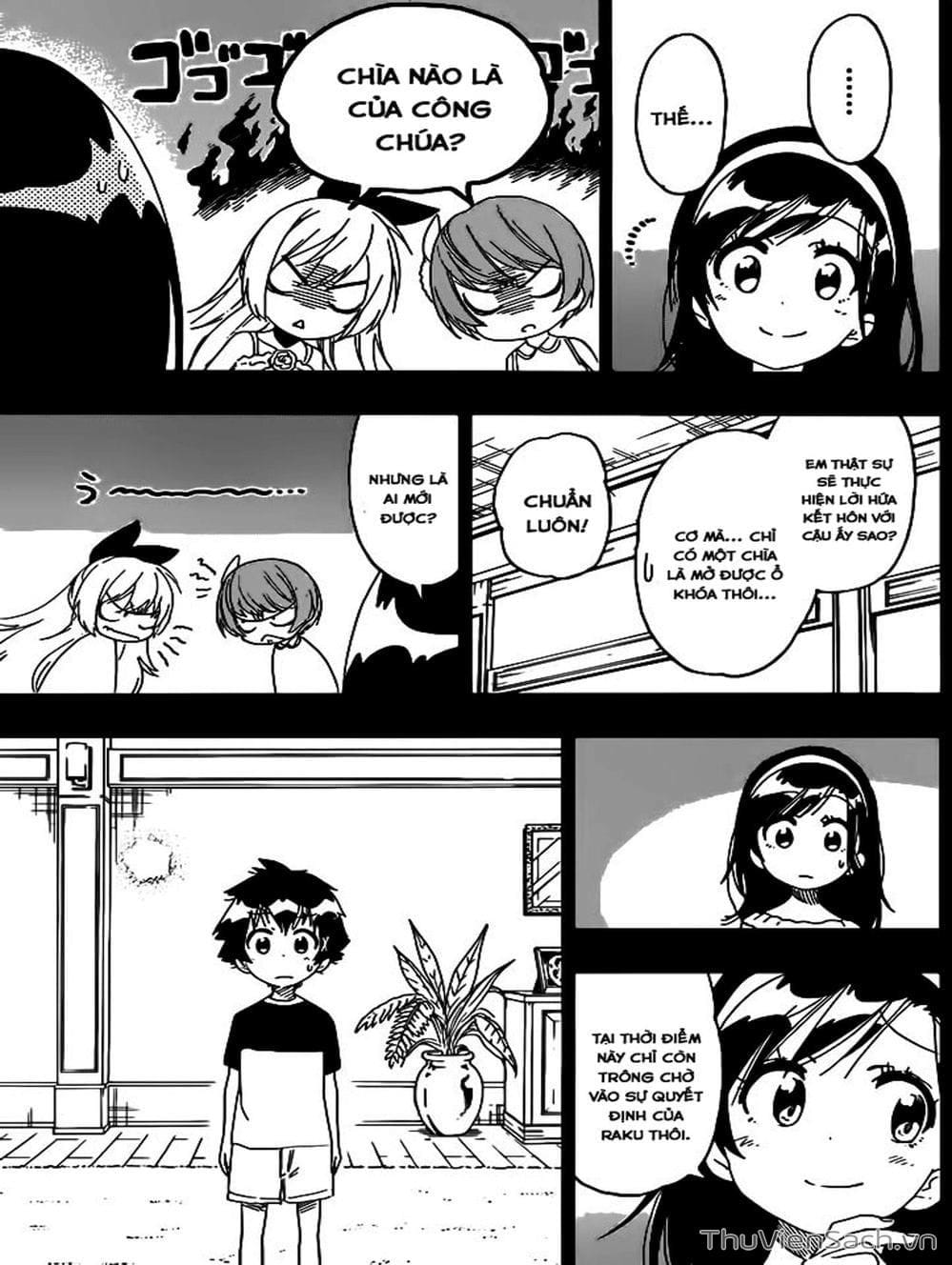 Truyện Tranh Tình Yêu Giả Tạo - Nisekoi trang 8