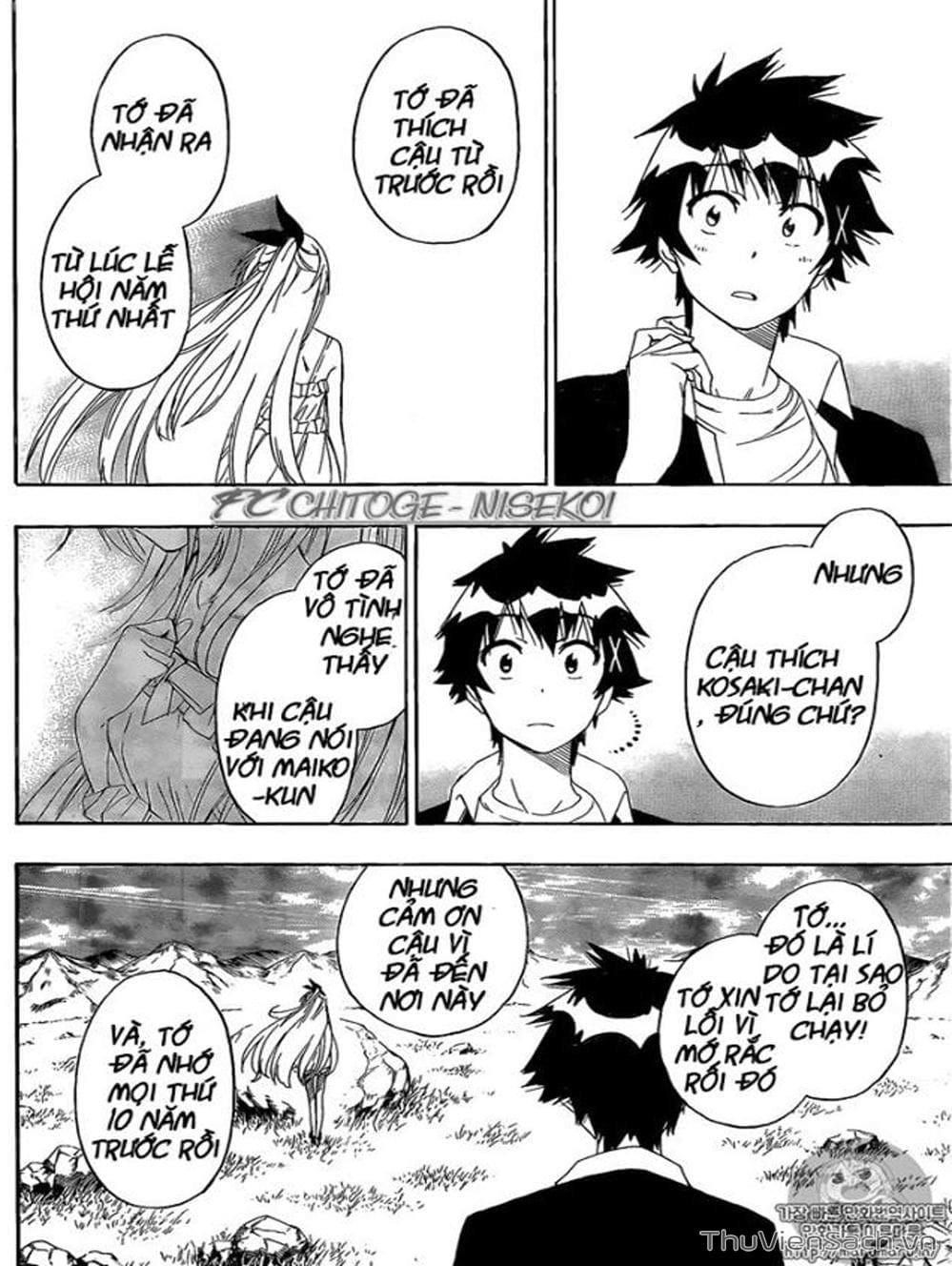 Truyện Tranh Tình Yêu Giả Tạo - Nisekoi trang 8