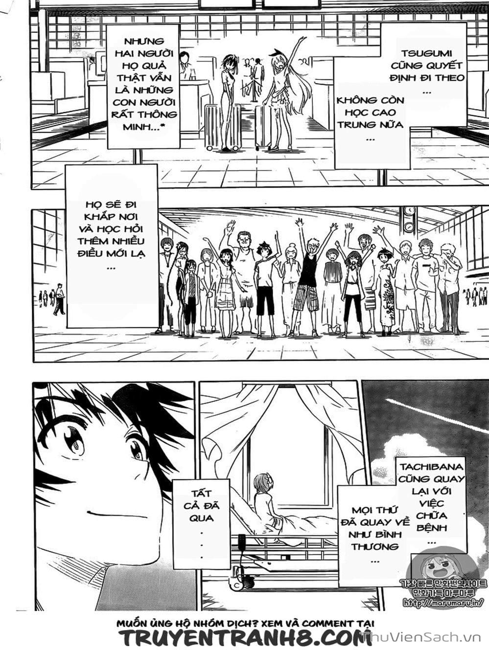 Truyện Tranh Tình Yêu Giả Tạo - Nisekoi trang 8