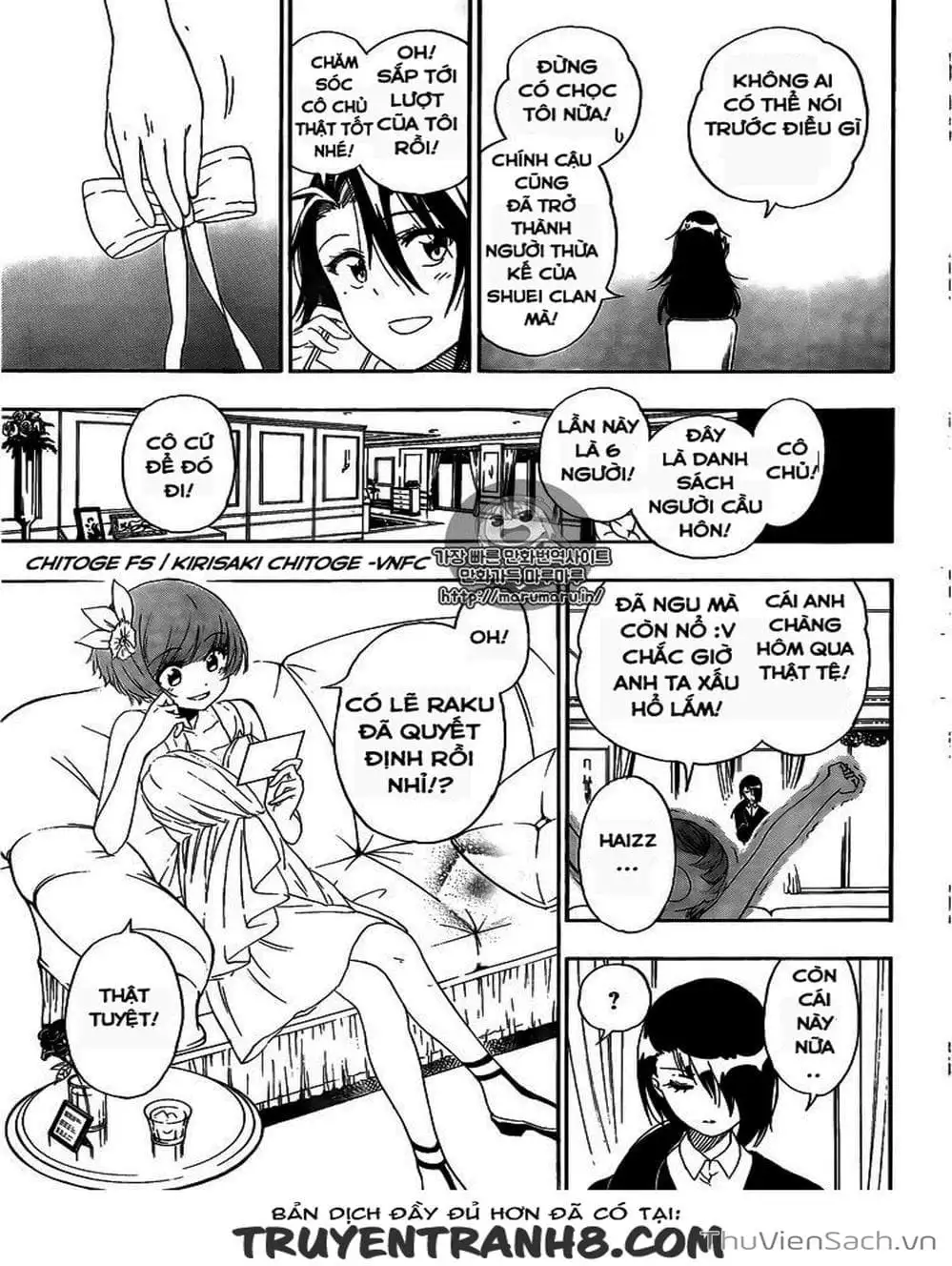 Truyện Tranh Tình Yêu Giả Tạo - Nisekoi trang 8