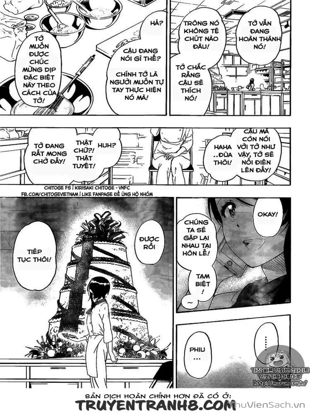 Truyện Tranh Tình Yêu Giả Tạo - Nisekoi trang 8