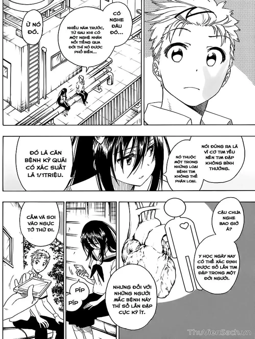 Truyện Tranh Tình Yêu Giả Tạo - Nisekoi trang 8