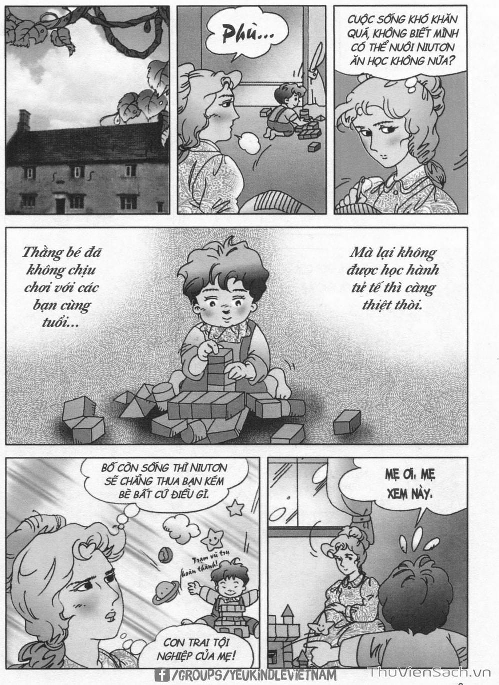 Truyện Tranh Danh Nhân Thế Giới - Niuton trang 2