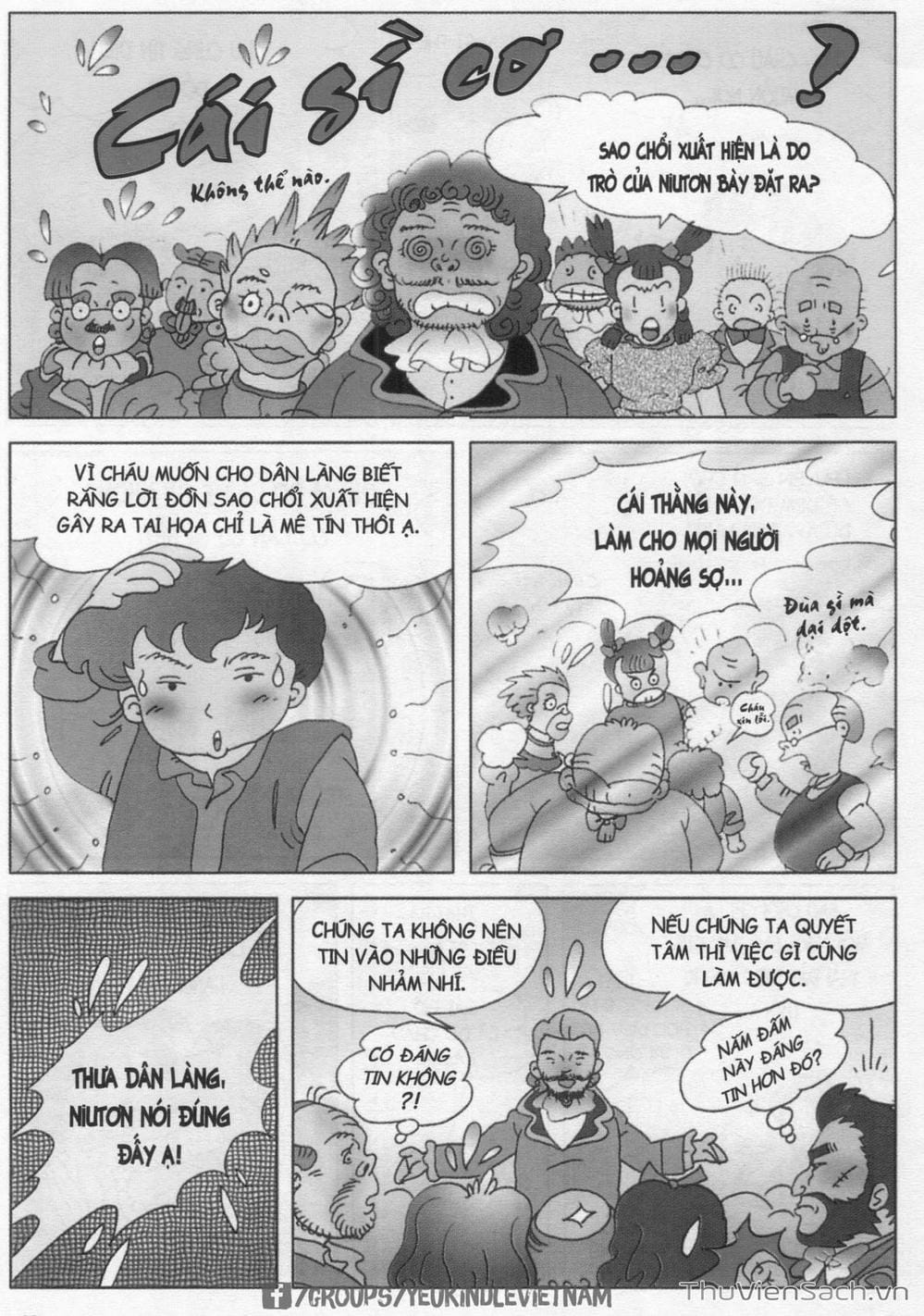 Truyện Tranh Danh Nhân Thế Giới - Niuton trang 2
