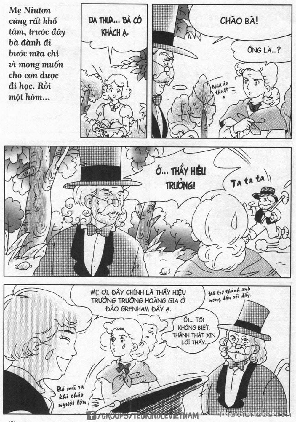 Truyện Tranh Danh Nhân Thế Giới - Niuton trang 2