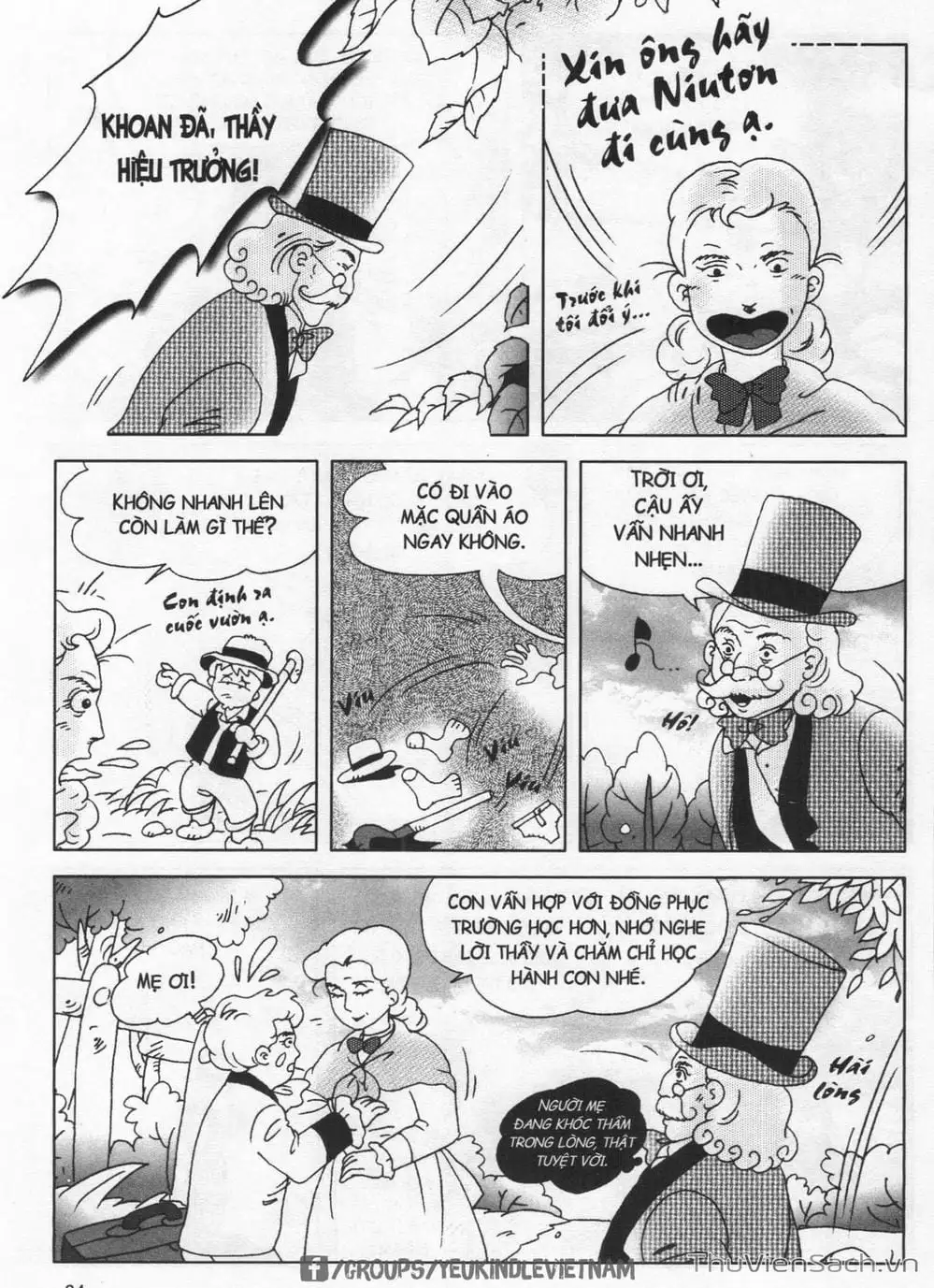Truyện Tranh Danh Nhân Thế Giới - Niuton trang 2