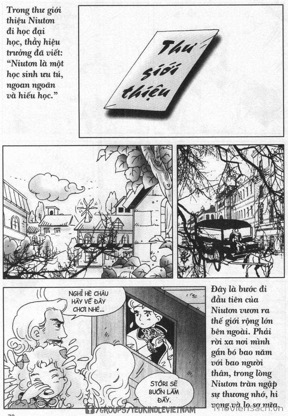 Truyện Tranh Danh Nhân Thế Giới - Niuton trang 2