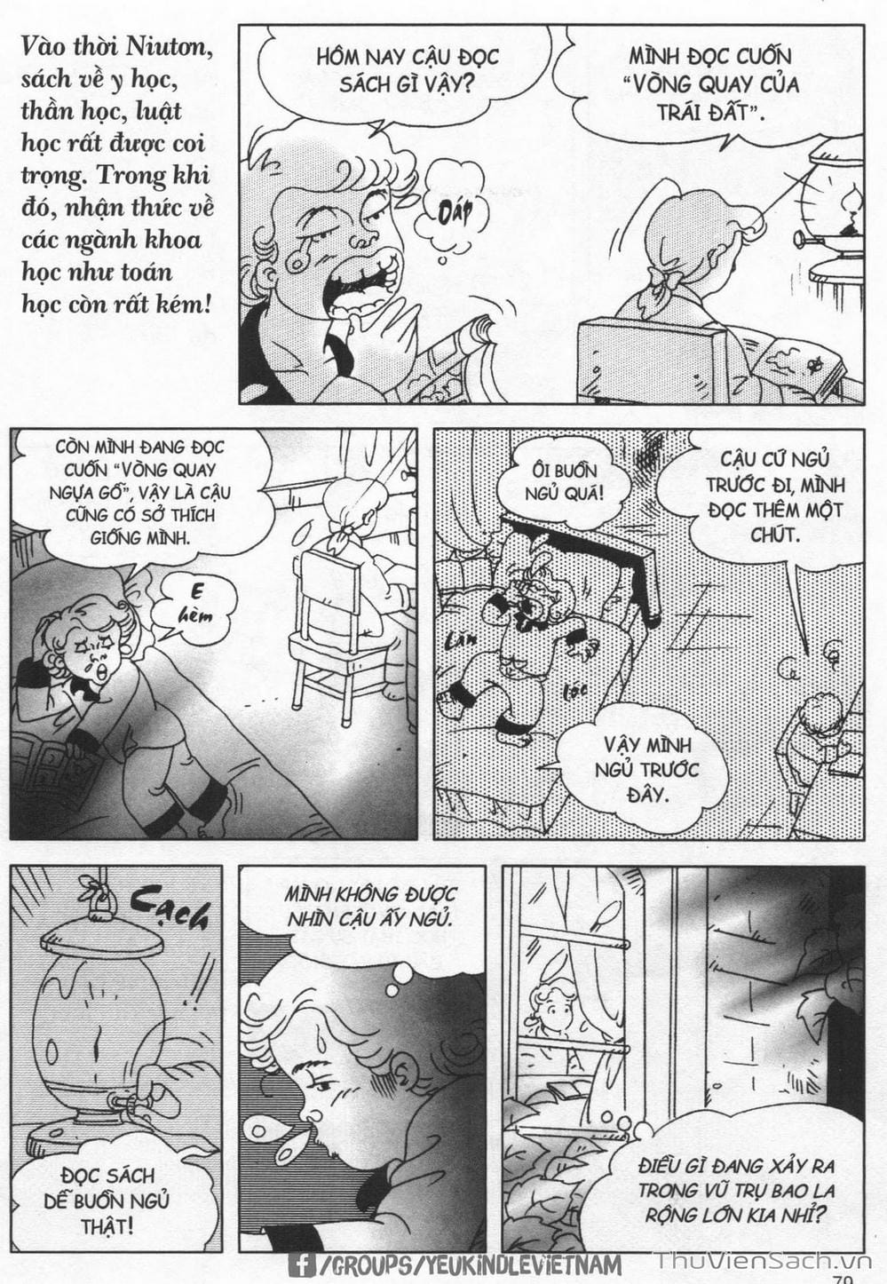 Truyện Tranh Danh Nhân Thế Giới - Niuton trang 2