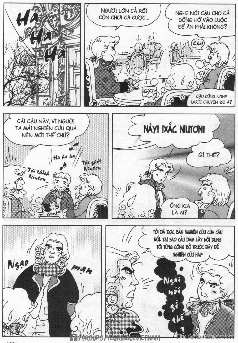 Truyện Tranh Danh Nhân Thế Giới - Niuton trang 2