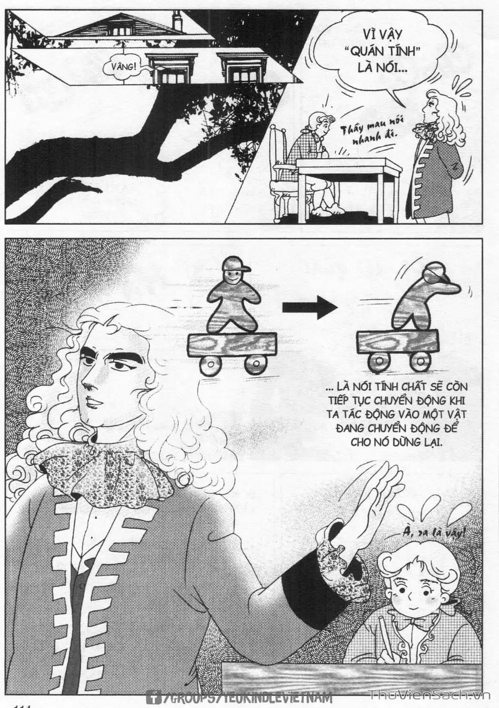 Truyện Tranh Danh Nhân Thế Giới - Niuton trang 2